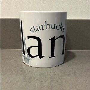 Starbucks White and Black City Series Manila Mug